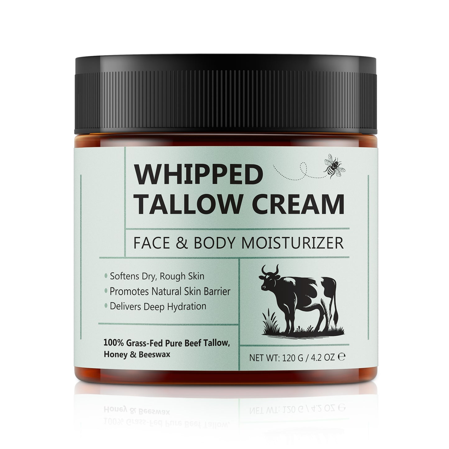 Beef Tallow, Honey, & Beeswax Moisturizer